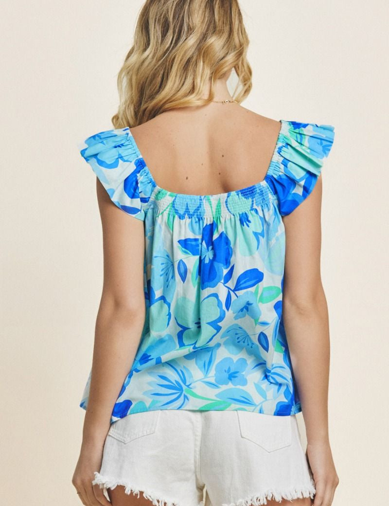 Beach Blues Top - LAST ONES FINAL SALE