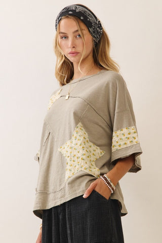 Starry Grey Top