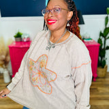 Stitched Star Sweatshirt - FINAL SALE