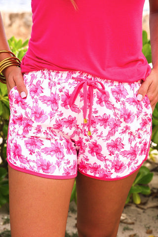 PREORDER- Eternal Blossom Everyday Shorts- Pink