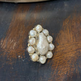 Pearl & Silver Ring