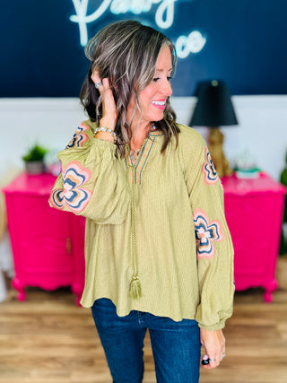 Loose Fit Voluminous Sleeves Blouse