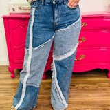 Patch Me If You Can Jeans - Denim