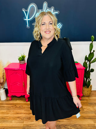 Dear Scarlett Lizzy Sunday Dress - Black