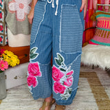 Patch of Blossoms Pants