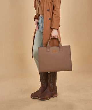 Wrangler Classic Tote Bag Set - Camel