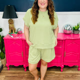 Malibu Top - Lt Green - LAST ONES FINAL SALE
