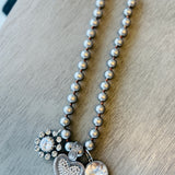 Elise Charm Necklace - Navajo Pearl