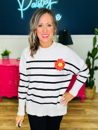 Knitted Bloom Sweater