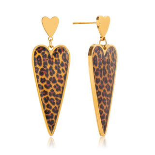Johanna Cheetah Earrings  - PREORDER