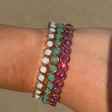 Dainty Crystal Stretch Bracelets - 3 Colors