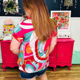 Poolside Daydream Top