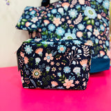 Twilight Blossom Cosmetic Bag