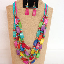 Load image into Gallery viewer, Alana  Necklace &amp; Earring Set
