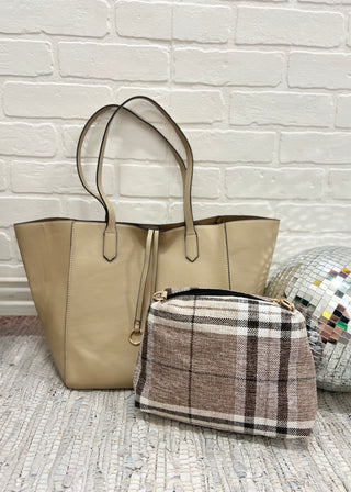 Caroline 2-in-1 Tote Bag Set - 2 Colors