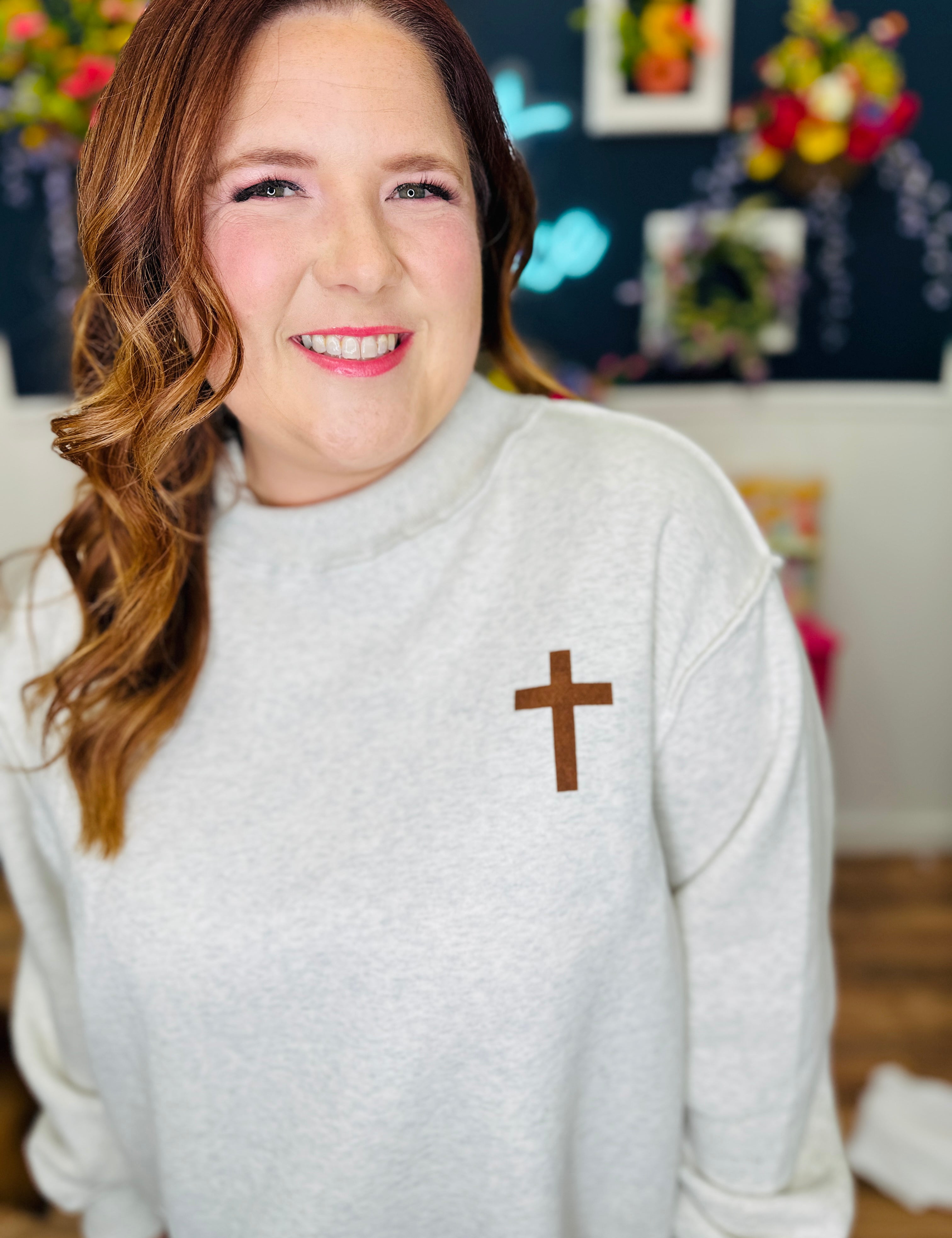 With Faith Reversible Sweatshirt