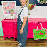 Boho Blossom Overalls