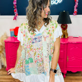 Delicate Glow Top - White