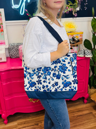 Bluebell Bloom Tote Bag