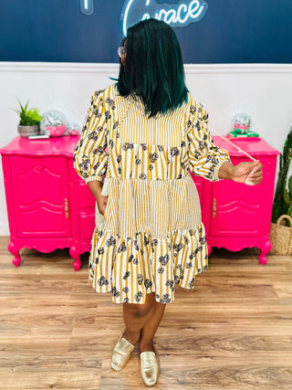 Sunstripe Serenade Dress