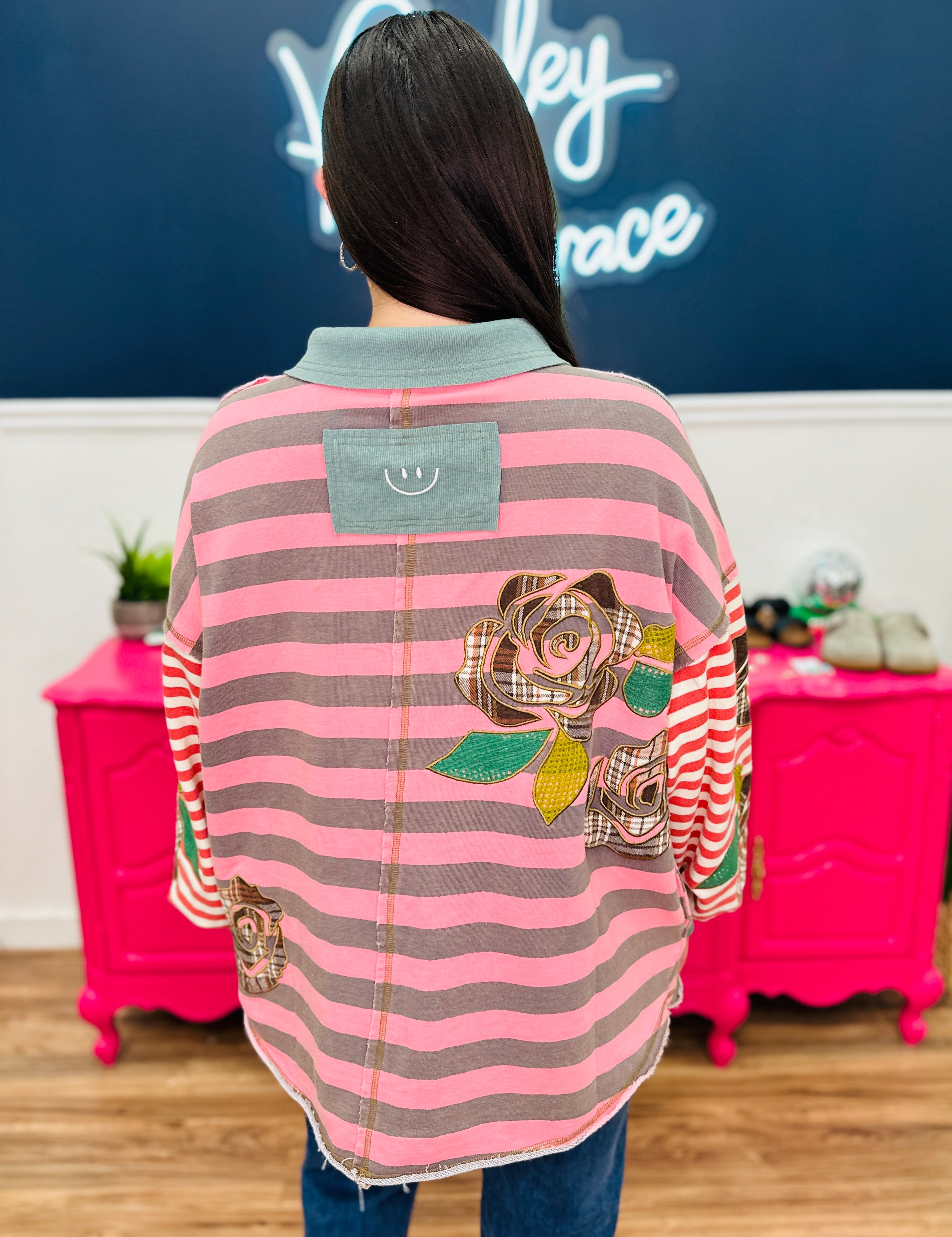Rosy Rebel Top - FINAL SALE