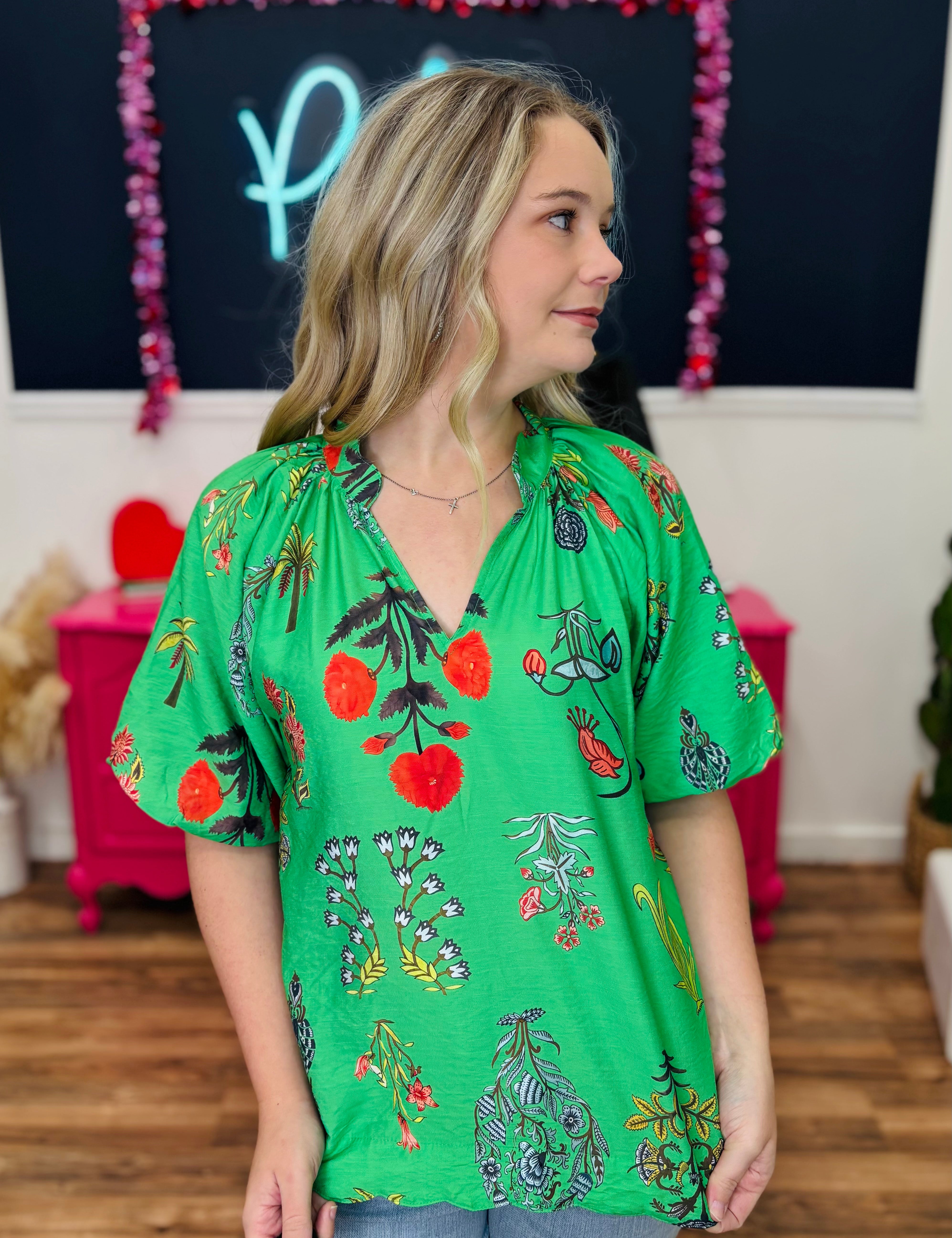 Dainty Garden Top - FINAL SALE