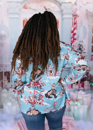 Dakota Western Print Top