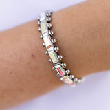 Kenzie Baguette Crystal Stretch Bracelet