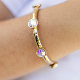 Sadie Crystal Bangle Stretch Bracelet