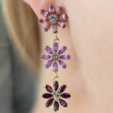 Rory Flower Dangle Earrings -  7 Styles