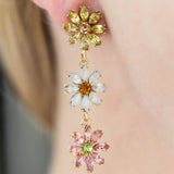 Rory Flower Dangle Earrings -  7 Styles