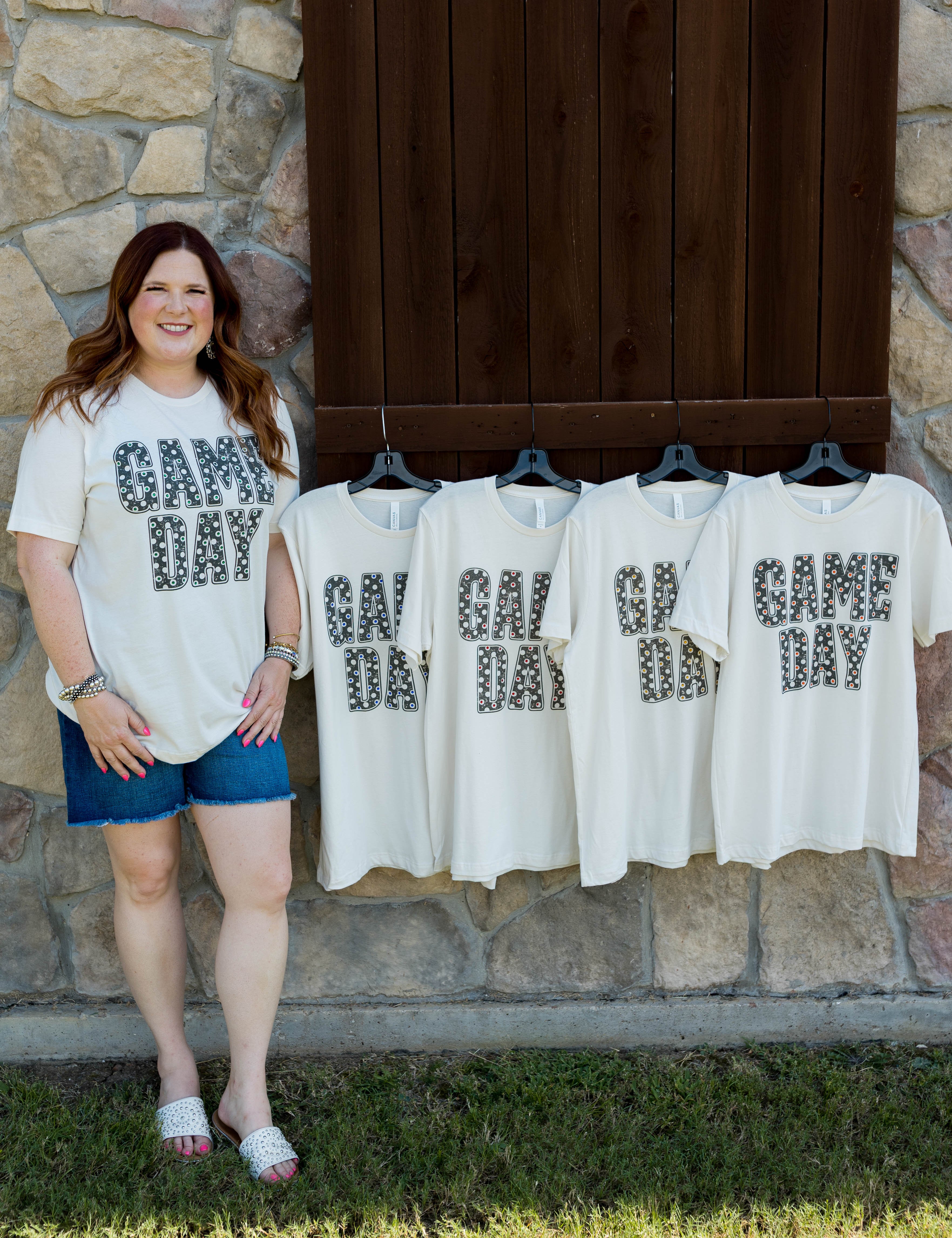 Game Day Polka Dot Boujee Tee