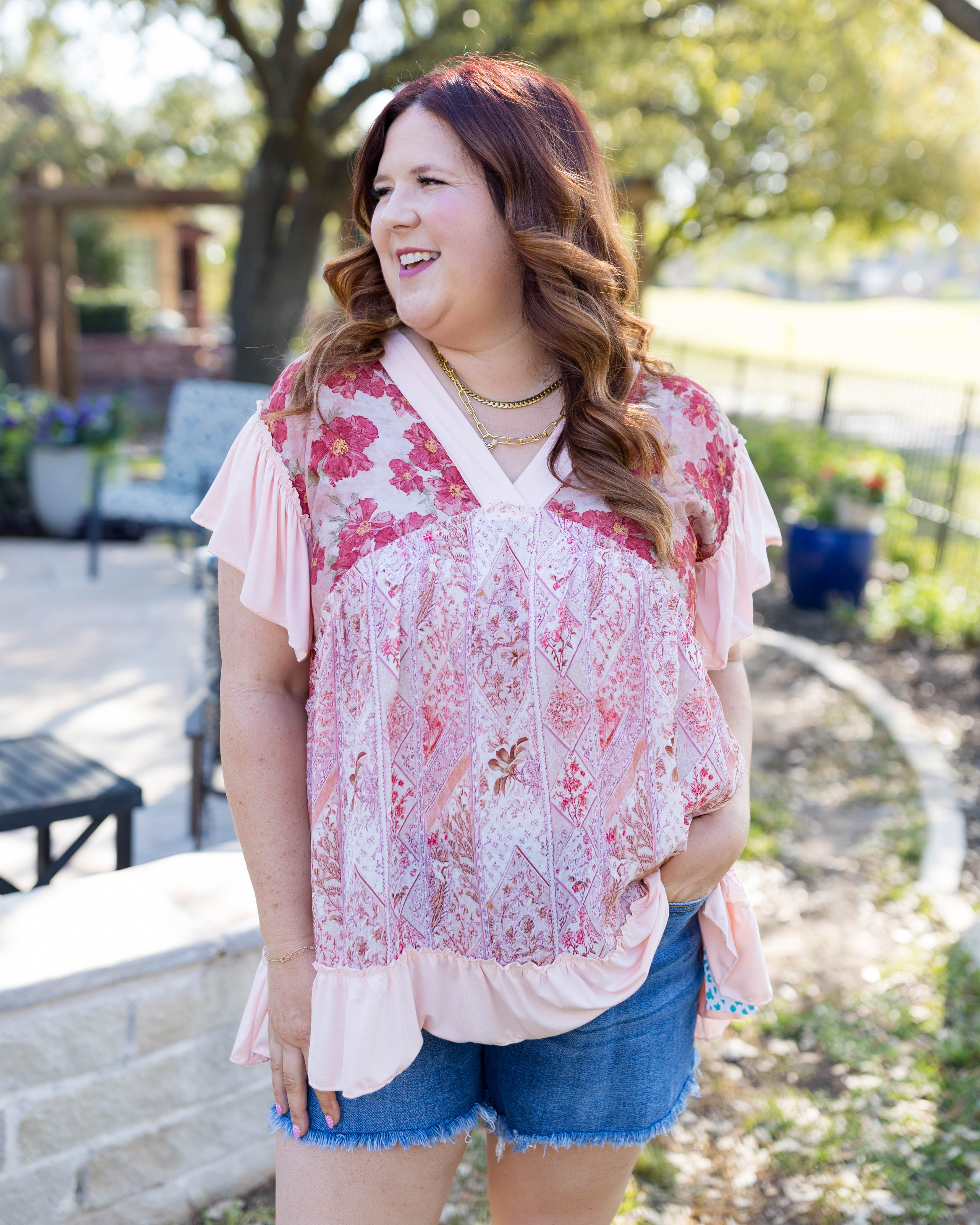 Delicate Glow Top - Blush