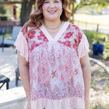 Delicate Glow Top - Blush
