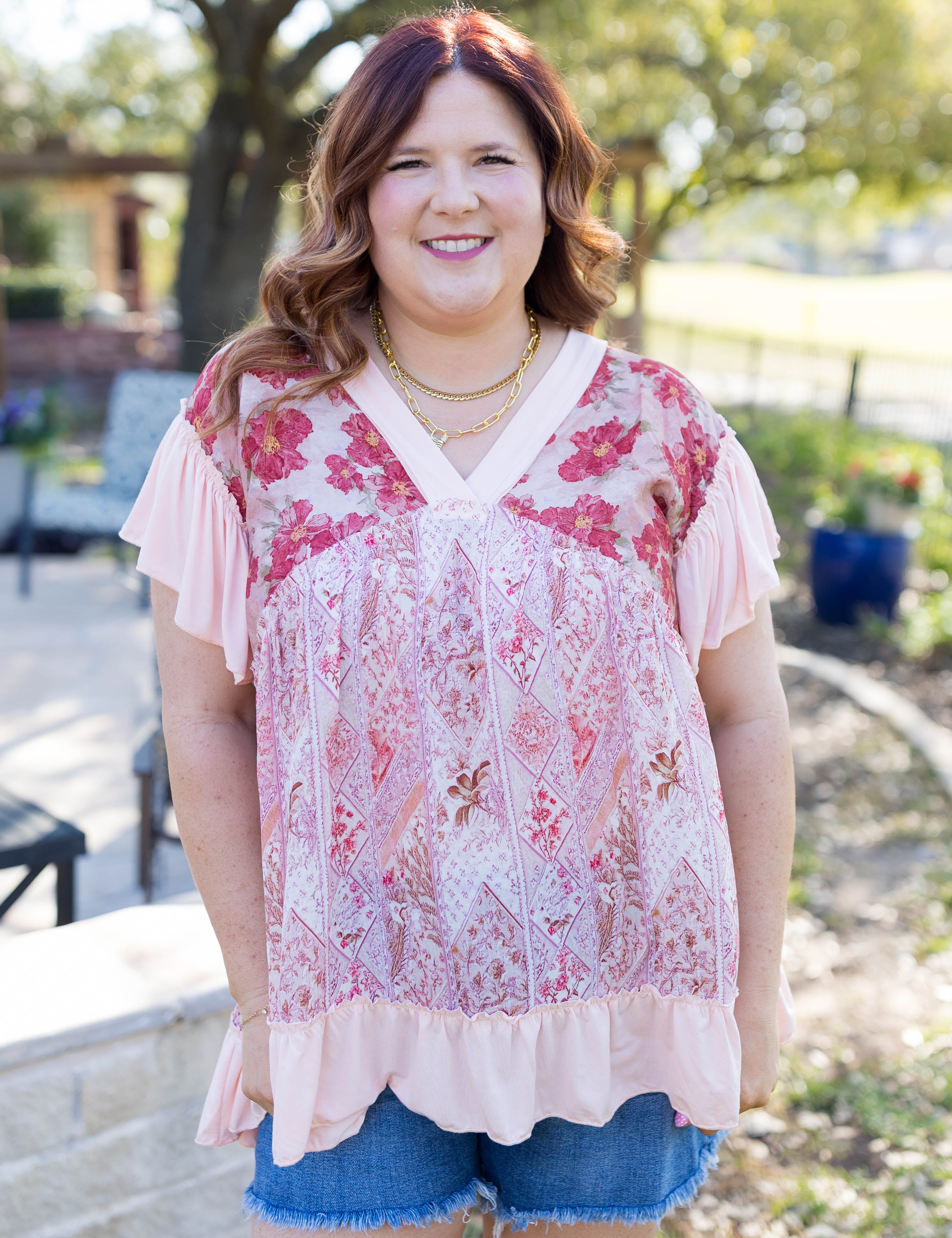 Delicate Glow Top - Blush