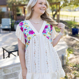 Delicate Glow Top - Cream
