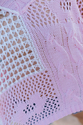 Out Of Office Energy Sweater - Soft Pink
