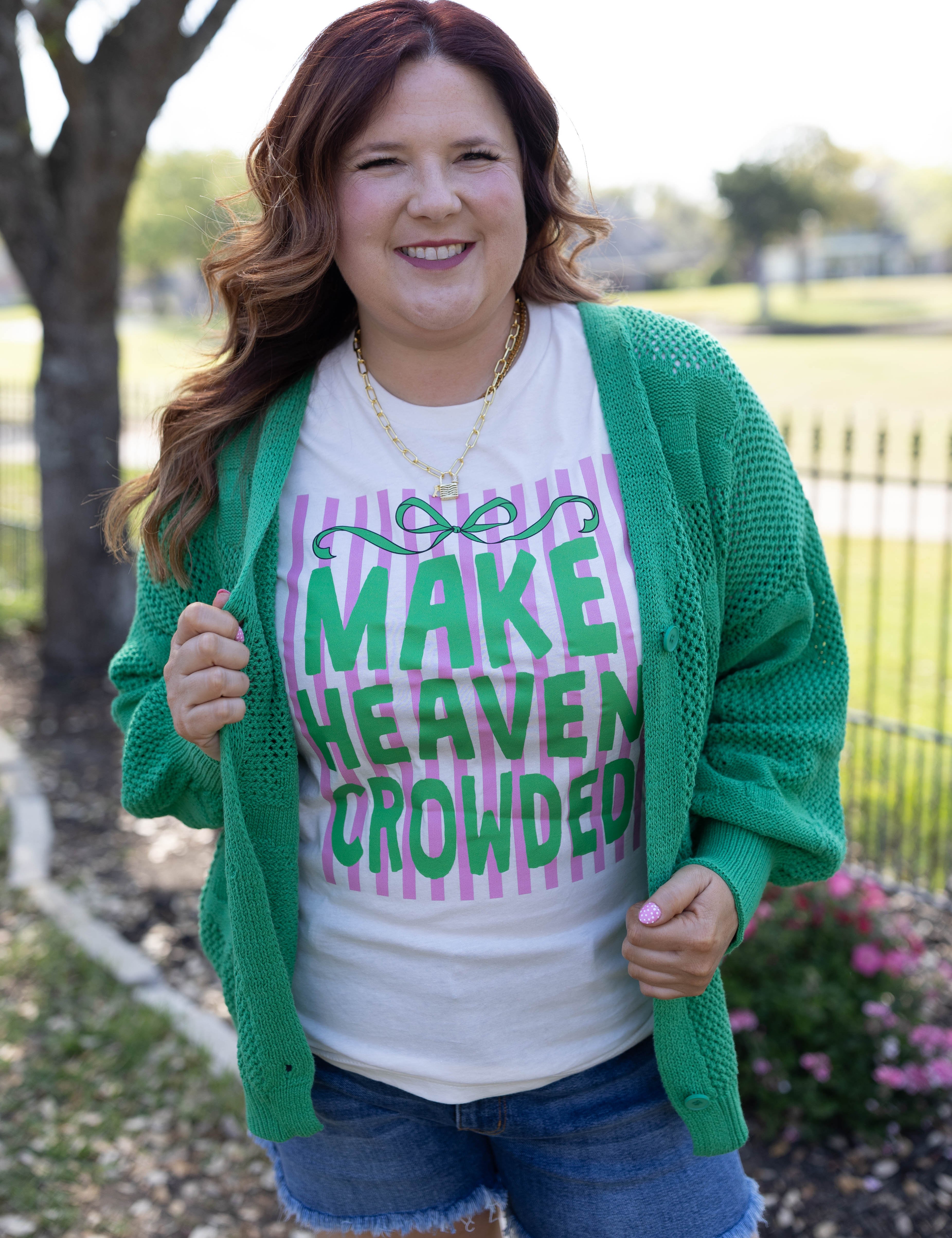 More Than Fun Cardigan - Green