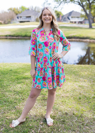 Dear Scarlett Thinking About That Weekend Lizzy Sunday Dress