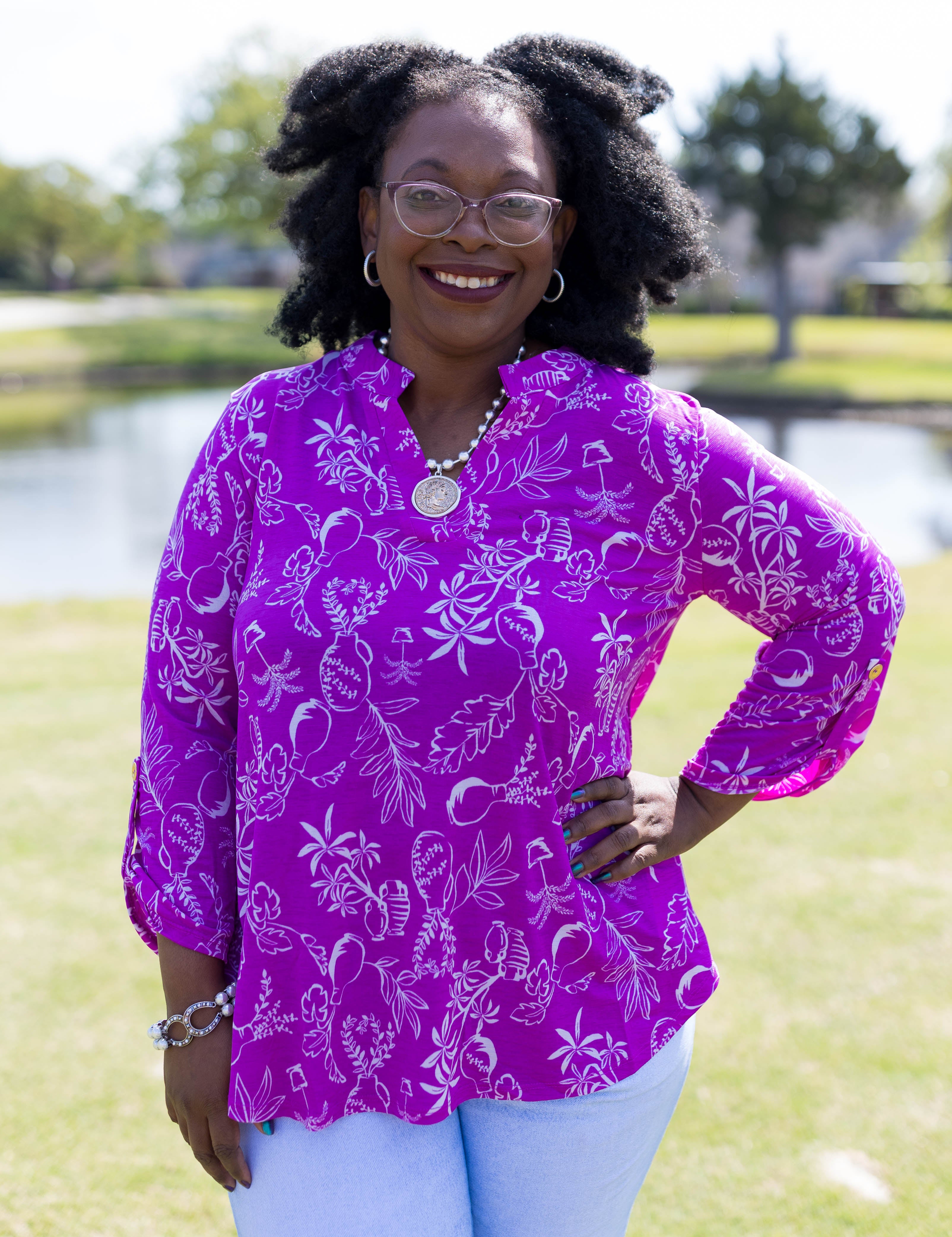 Dear Scarlett On Weekend Time Lizzy Top