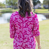 Dear Scarlett Running Like The River Lizzy Smocked Top