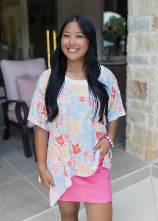 Playing In My Garden Top - FINAL SALE