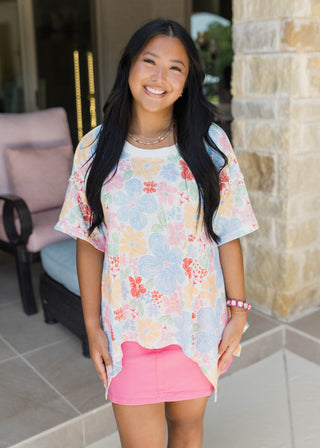 Playing In My Garden Top - FINAL SALE