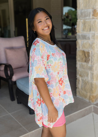 Playing In My Garden Top - FINAL SALE