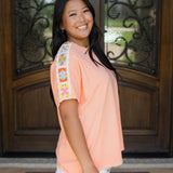 Boho Drift Top - Papaya - FINAL SALE