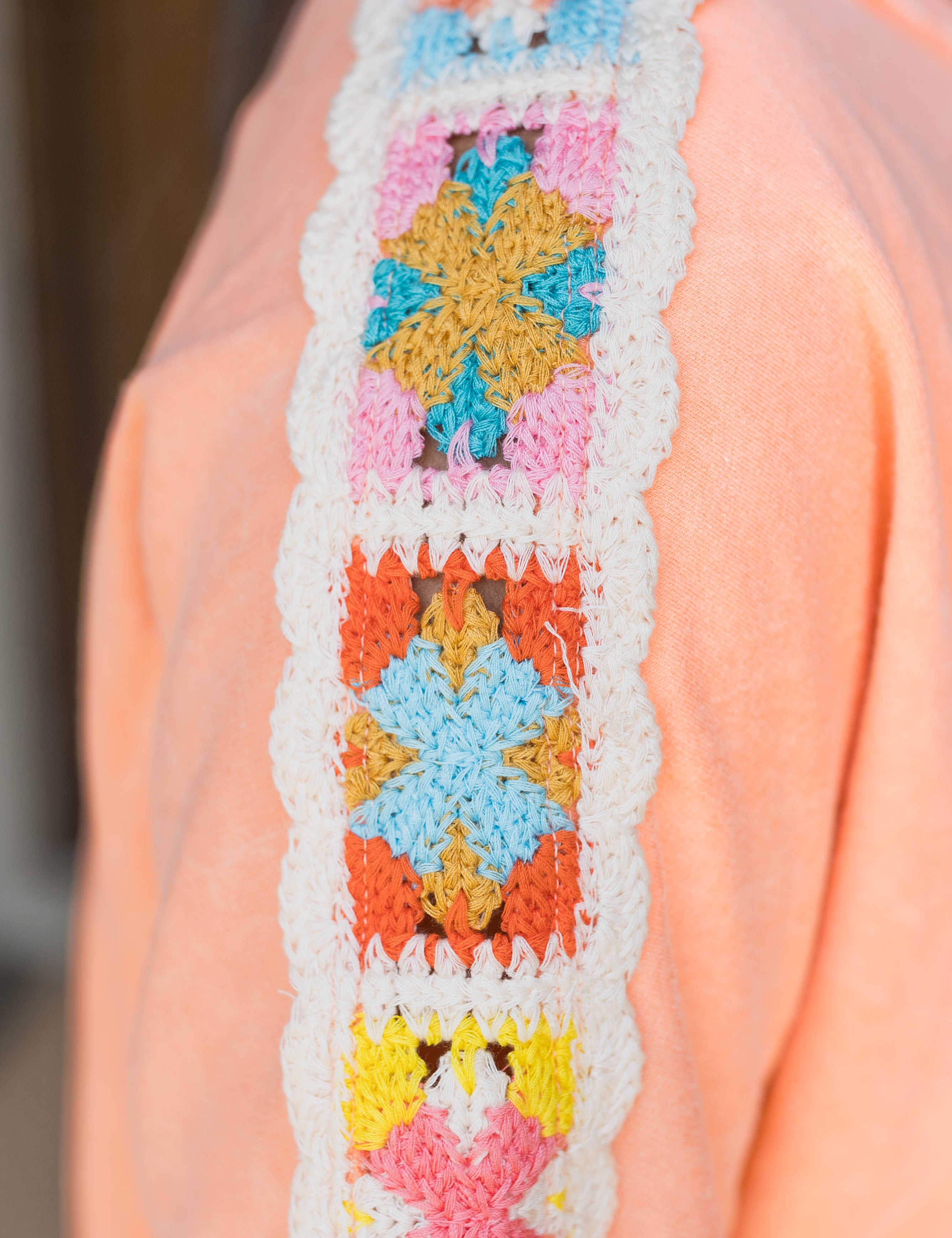 Boho Drift Top - Papaya - FINAL SALE