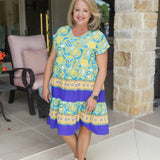 Sunlit Stripes Dress - FINAL SALE