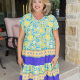 Sunlit Stripes Dress - FINAL SALE