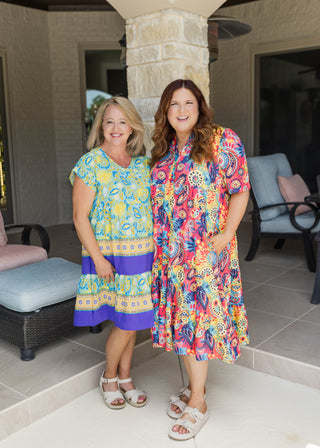 Sunlit Stripes Dress - FINAL SALE