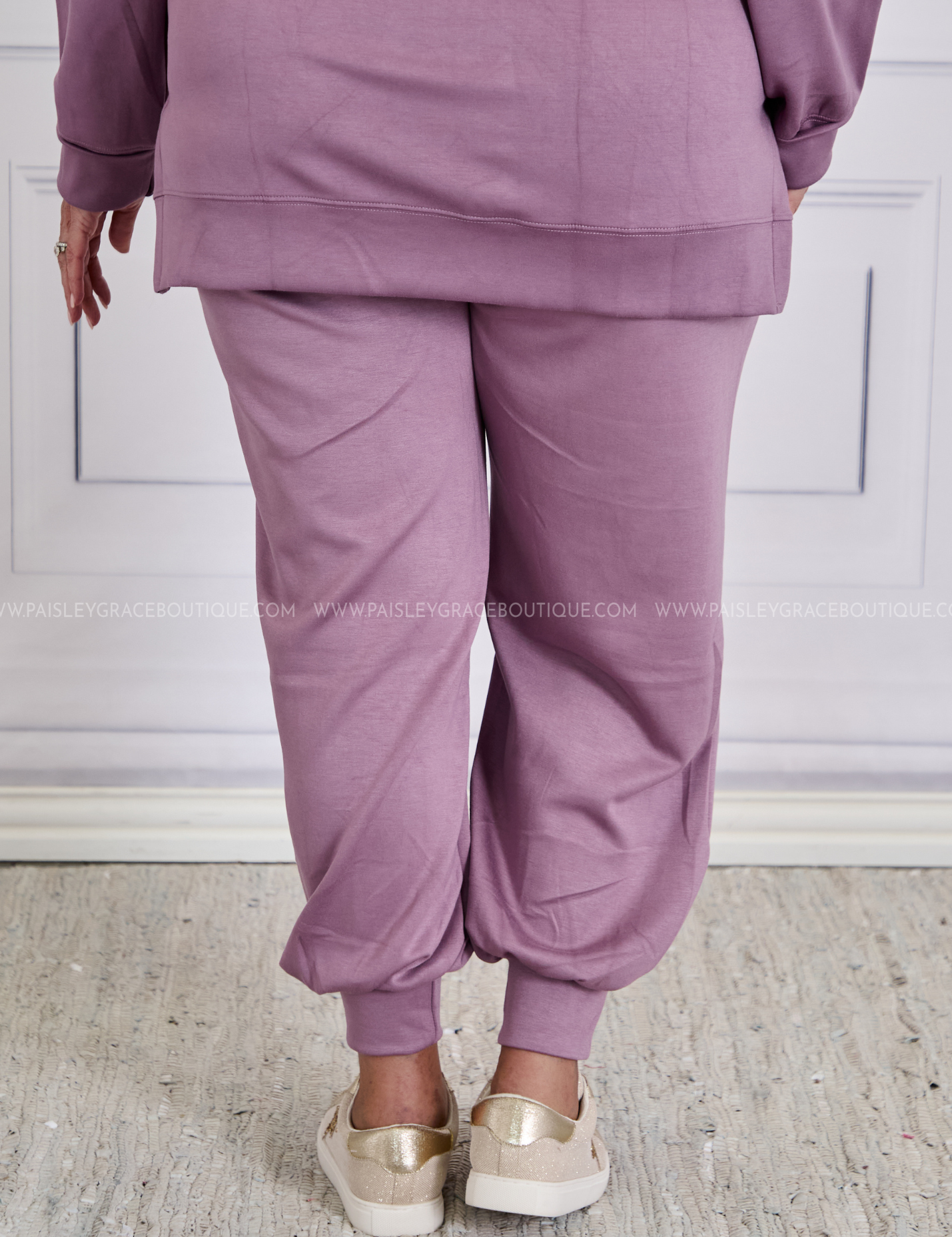 Happiness Pursuits Pants - Dusty Lilac - LAST ONES FINAL SALE